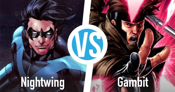 nightwing vs gambit