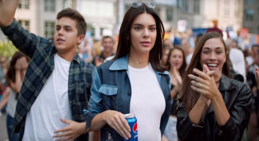 Pepsi Ad Featuring Kendall Jenner