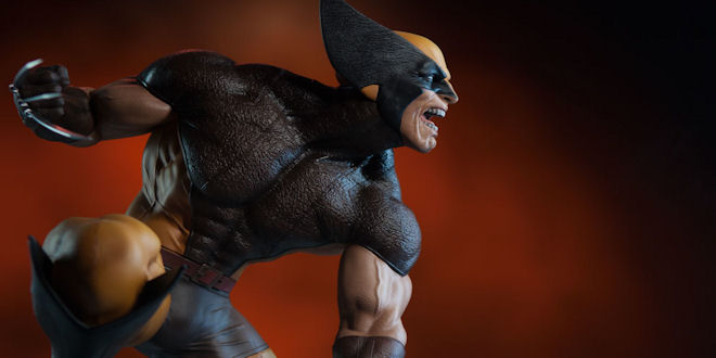 Sideshow Collectibles Brown Wolverine