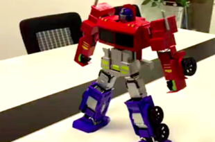 Self Transforming Transformer Toy Senpower Transformers Optimus Prime