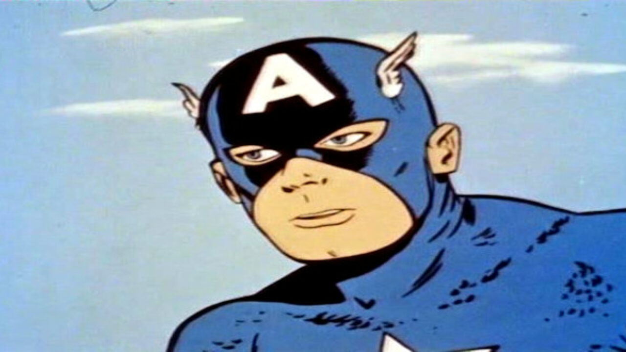 Marvel Comics Captain America 1-7 / TV Show 1966 Old Cartoons