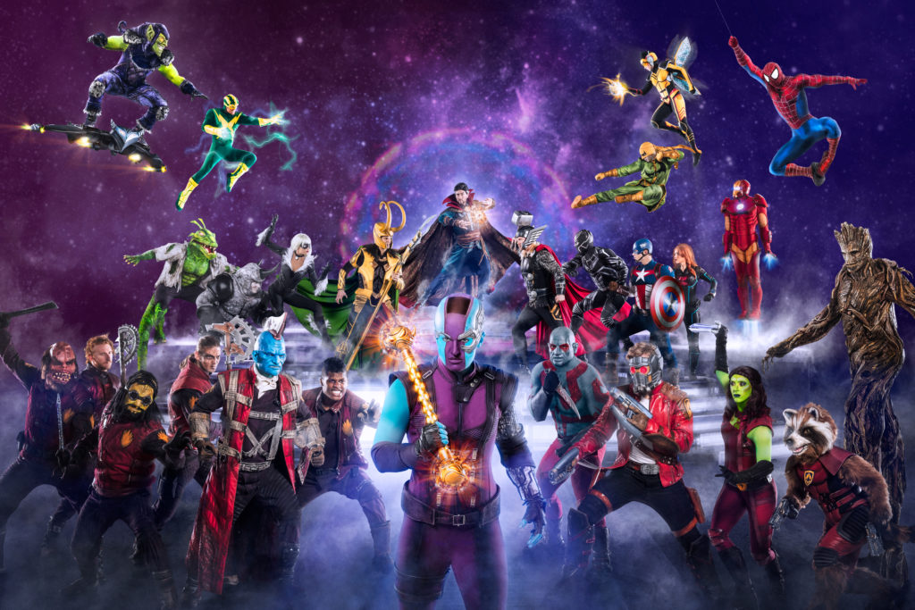 marvel universe live characters