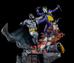 Iron Studios DC Comics Statue Batman vs Joker