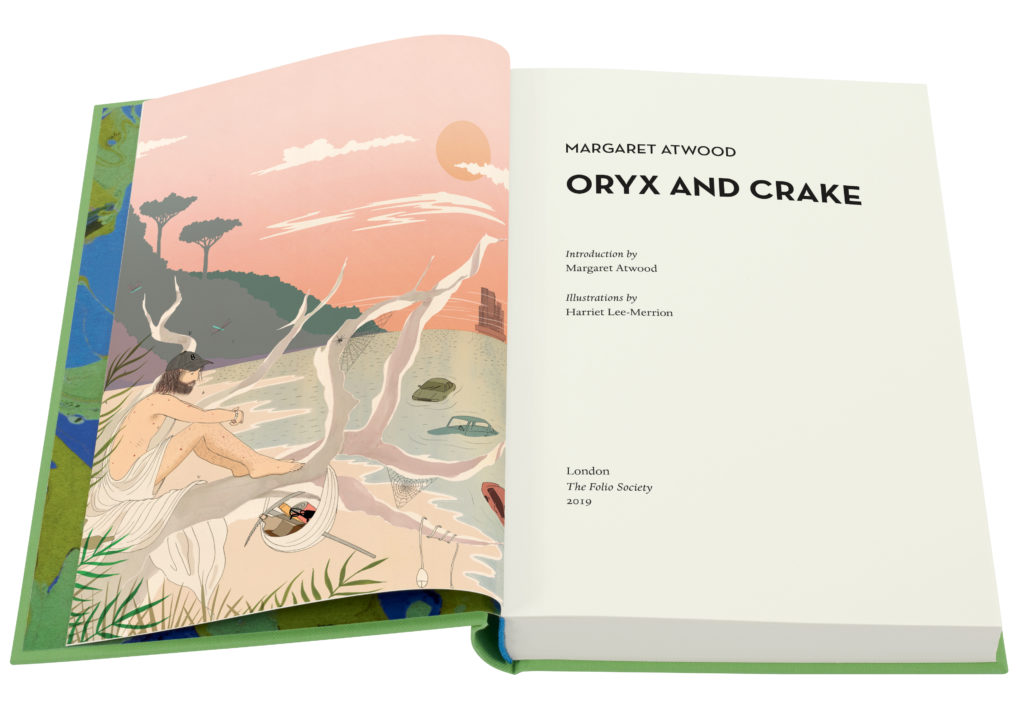 Oryx and Crake Open Book Folio Society