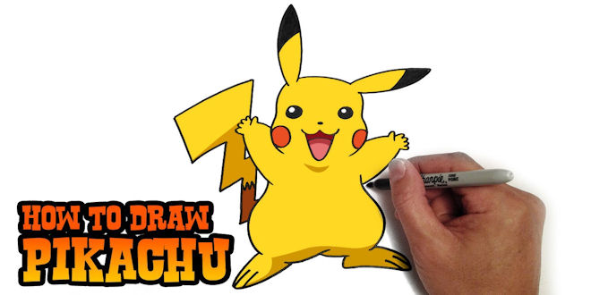 How to Draw Cute Baby Pikachu - YouTube