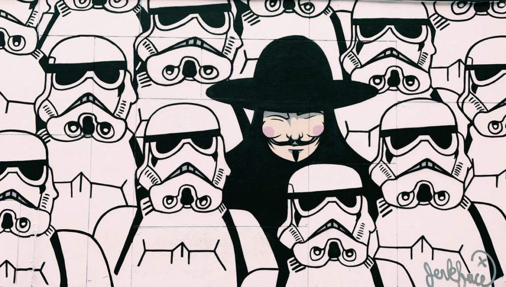 Guy Fawkes StormTroopers The Netflix or Hulu of Comics