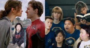 my experience in the mcu spider-man movies as one of the highschool students