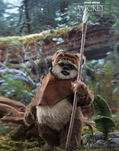 Star Wars Wicket - 1/6 Action Figure By Hot Toys