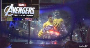 [4K] Avengers: Battle of Ultron Ride - IMG Worlds of Adventure Indoor Theme Park
