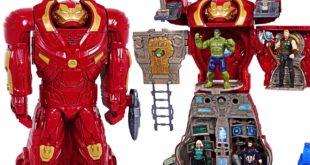 Marvel Avengers Infinity War Hulkbuster Ultimate HQ transform! Defeat the Thanos! - DuDuPopTOY