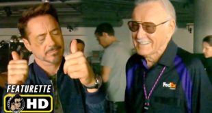 The MCU Stan Lee Cameos [HD] Marvel's Tribute & Behind the Scenes
