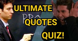 The ULTIMATE Friends Or How I Met Your Mother Quotes Quiz: Who Said It