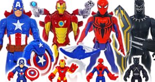 Marvel Avengers Titan Hero Blast Gear Spider-Man, Iron Man! Go! | DuDuPopTOY