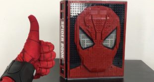 Spiderman SPIDERBOOK LEGO Full Assemble Showcase