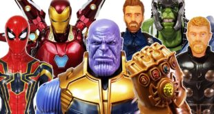 Thanos vs Avengers! Hulk, Iron Man, Thor, Captain America, Spider-Man, Incredibles 2, Carbot Kung