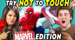 Try Not To Touch Challenge Marvel Edition (ft. a Pig)