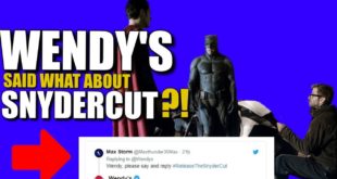 WOW! Wendy's Drops A SnyderCut Bomb On Twitter & BVS Talk | Release The Snyder Cut DCEU News