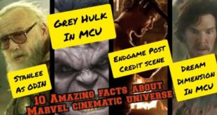 10 Amazing facts about Marvel cinematic universe