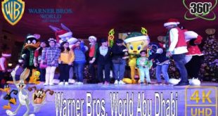 360 Video  | Warner bros. World Abu Dhabi | meet warner bros cartoons characters