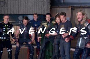 AVENGERS x F. R. I. E. N. D. S - Celebrating 1 year of Avengers Endgame