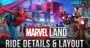 Disney's MARVEL LAND Ride Layout Details for Disneyland and Disneyland Paris - Disney News - 5/7/19