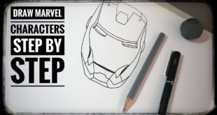 How to Draw for Beginners|Draw marvel Characters Step by Step