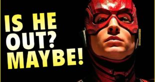 Is Ezra Miller out as THE FLASH? New report says...maybe
