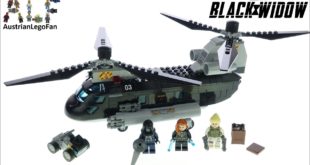 LEGO Marvel 76162 Black Widow's Helicopter Chase - Lego Speed Build Review