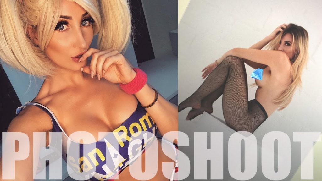 Sexy Cosplay Babes Photo Shoot w/ Holly T Wolf Video