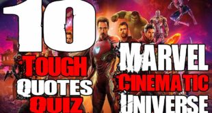 10 Tough Marvel Cinematic Universe Quotes Quiz