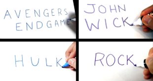 ARTIST turns WORDS INTO PICTURES - VOL 2! Drawing Marvel, DC and Celebs from their NAMES!!