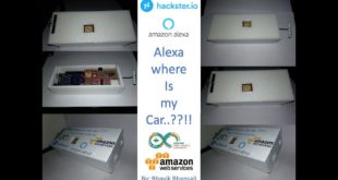 Alexa where is my car | hackster.io | AWS | The Alexa & Arduino Smart Home Challenge