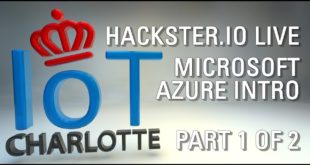 Charlotte IoT Live Hackster.io Microsoft Azure 6/12/17 1st half of meetup