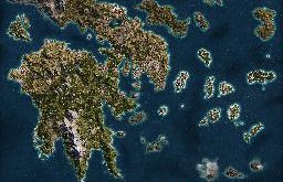 Greece Map for Assassins Creed Odyssey