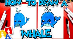How To Draw A Funny Whale #stayhome and draw #withme