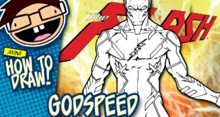 How to Draw GODSPEED (The Flash [DC Rebirth] Comic Version) | Narrated Easy Step-by-Step Tutorial