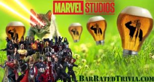 Marvel Cinematic Universe TRIVIA from Bar Rated Trivia THEME GAME THURSDAY