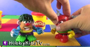 Playskool Mr. Potato Head Mixable Mashable Toys HobbyKidsTV