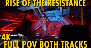 Rise of the Resistance Ride POV Both Tracks | Star Wars: Galaxy's Edge