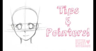 Tutorial: Tips for Drawing A Manga Face