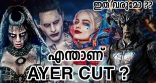 What is Ayer Cut ? | Explained in Malayalam | Suicide Squad | DCEU | HBO MAX