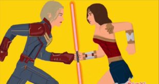 wonder women vs captain marvel fighting || MCU vs DCEU ||