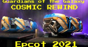 Epcot Marvel Guardians of the Galaxy  Cosmic Rewind Ride Vehicles Reveal Disney World
