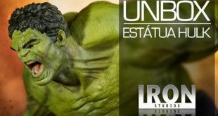 Green Hulk: Unbox do Monstro da Era de Ultron - Oficial Marvel / Iron Studios / Vingadores