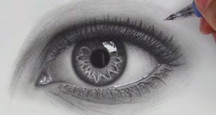 How to Draw Hyper Realistic Eyes - Art Video Tutorial
