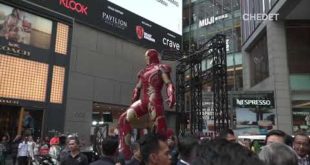 Launching of Marvel Studios: ​​Ten Years of Heroes Exhibition, Pavilion Kuala Lumpur