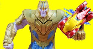 Marvel Avengers Infinity War Hot Wheels Avengers Vs Thanos Showdown + Toy Car Collection