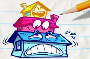 Pencilmate's House is Under Pressure! | Animated Cartoons Characters | Animated Short Films
