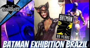 Batman 80th DC / Iron Studios Exhibit Video Tour In BRAZIL!
