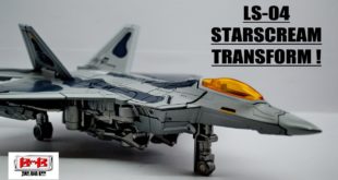 BlackMamba LS-04 Starscream Transformers Movie [TRANSFORM]! | AJIMTOYS